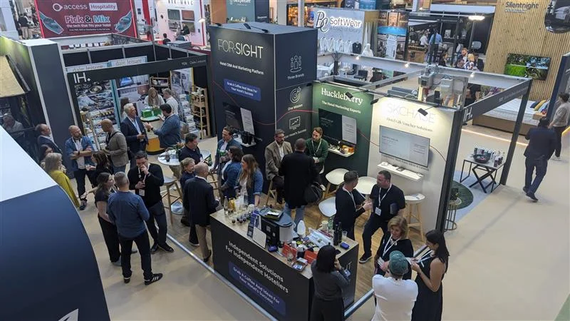 For-Sight exhibition stand at a hospitality conference