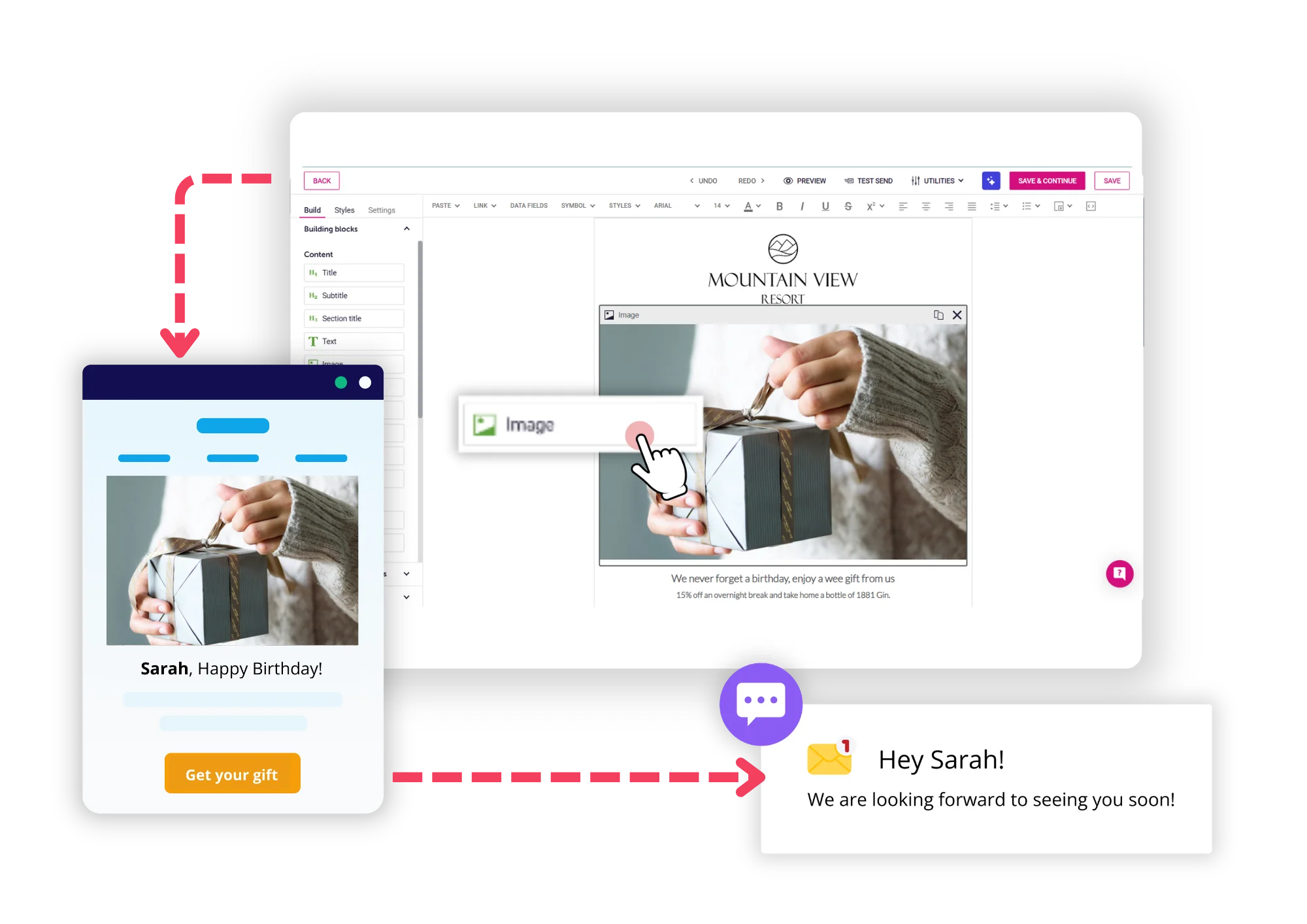 Marketing campaigns workspace in For-Sight