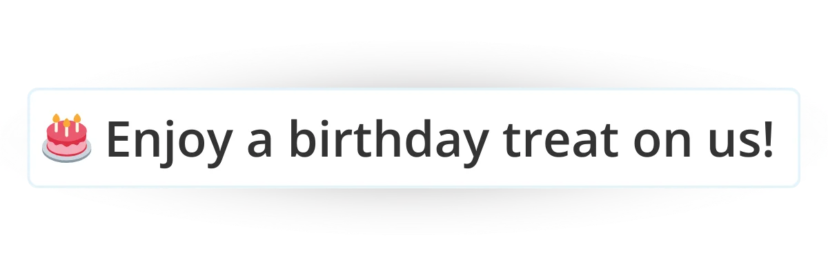 Birthday campaign message