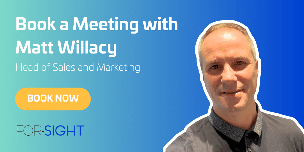 Book a Meeting with Matt Willacy button
